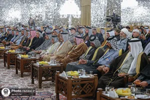 دیدار تولیت آستان قدس رضوی با شیوخ عشایر عراق