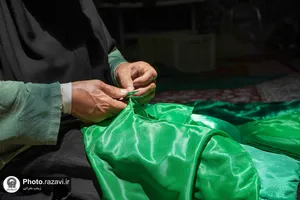 کارگاه دوخت لباس شیرخوارگان حسینی