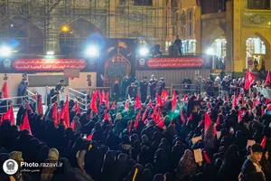 موکب آستان قدس رضوی در نجف اشرف