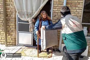 یاری آستان قدس رضوی به زلزله زدگان خوی