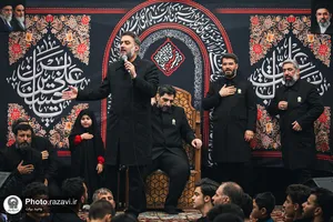 بزرگداشت رهبر شهید انقلاب در حرم مطهر رضوی