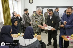 چهارشنبه&zwnj;های امام رضایی در دبیرستان دخترانه شهید ستاری