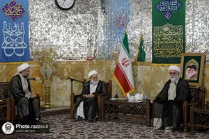 دیدار شیخ عیسی قاسم، رهبر شیعیان بحرین با تولیت آستان قدس رضوی