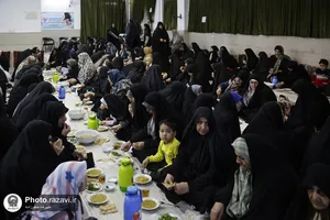 سفره آسمانی به نیت شهدا