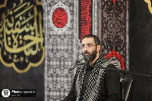مراسم عزاداری شهادت امام سجاد علیه السلام در حرم مطهر رضوی