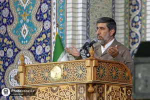 جشن میلاد پیامبر اکرم و امام صادق علیهماالسلام در حرم مطهر رضوی