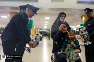 حضور کاروان پارالمپیک ۲۰۲۴ پاریس در حرم مطهر رضوی