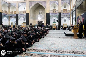 مراسم عزاداری هیئت عالم آل محمد(علیه السلام) ویژه خادمین بارگاه رضوی
