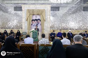 دیدار رتبه&zwnj;های برتر کنکور، نخبگان و مدال&zwnj;آوران المپیادهای علمی با تولیت آستان قدس رضوی
