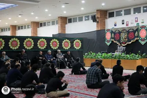 مراسم عزاداری دهه اول محرم در اردوگاه باغ خاتون