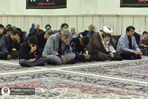 عزاداری شهادت حضرت زهرا سلام&zwnj;الله علیها در حسینیه امام رضا علیه&zwnj;السلام
