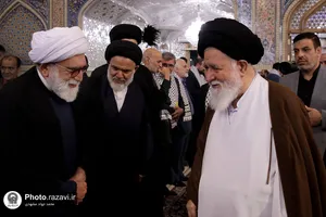 گرامیداشت سید مقاومت در حرم مطهر رضوی