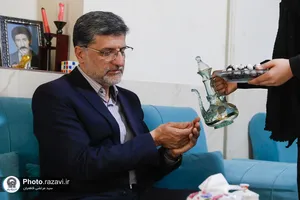 دیدار قائم&zwnj;مقام تولیت آستان قدس رضوی با خانواده جانباختگان حادثه معدن طبس
