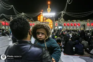 حضور نوجوانان دهه هشتادی در مراسم احیا ماه مبارک رمضان