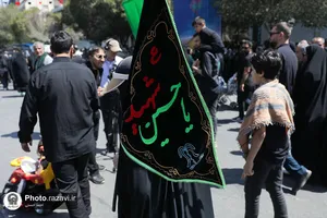 پیاده&zwnj;روی جاماندگان اربعین حسینی در مشهد