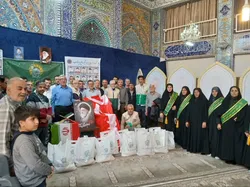همدلی با ۱۷۲ خانواده نیازمند شیراز در دهه کرامت
