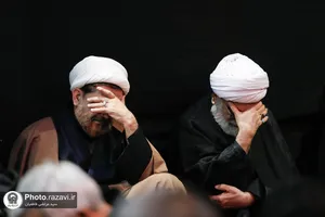 مجلس روضه فاطمیه در حرم مطهر رضوی-2