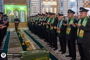 آیین سیاه پوشان حرم حضرت معصومه سلام الله علیها