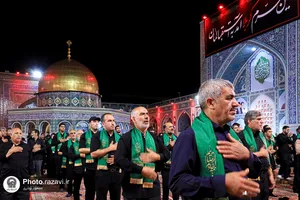 عزاداری سنتی شب دوم محرم در &laquo;حسینیه حرم&raquo;