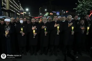 مراسم شام غریبان حضرت رضا(علیه&zwnj;السلام) در حرم مطهر رضوی