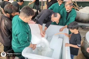 مواکب خدمت رسان به زائران بارگاه منور رضوی-2