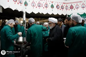 بازدید تولیت آستان قدس رضوی از مواکب خدمت&zwnj;رسان در دهه پایانی ماه صفر