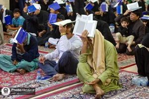 احیا شب نوزدهم ماه مبارک رمضان ویژه زائران اردو زبان در حرم مطهر رضوی