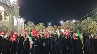 مراسم تجدید بیعت با مقام معظم رهبری در حرم مطهر حضرت حسین بن موسی الکاظم (ع) برگزار شد