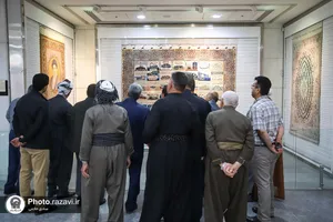 تشرف جمعی از موکب داران اهل سنت آذربایجان غربی به حرم مطهر رضوی