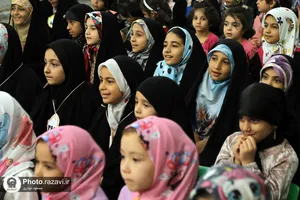 ضبط برنامه تلویزیونی &laquo;بچه مسلمان&raquo; در رواق کودک حرم مطهر رضوی