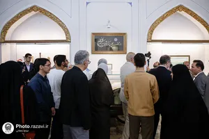 بازدید رتبه&zwnj;های برتر کنکور سراسری و نخبگان علمی کشور از بخش&zwnj;های مختلف حرم امام رضا علیه&zwnj;السلام
