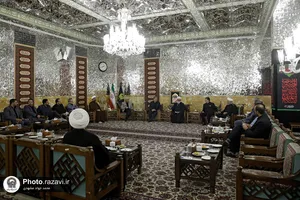 دیدار اعضای مجمع نمایندگان خراسان رضوی با تولیت آستان قدس رضوی