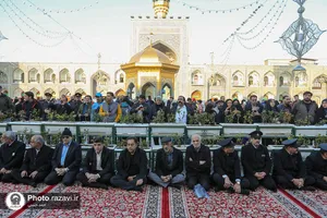 آیین خطبه هشتمین سالگرد ارتحال آیت الله واعظ طبسی در حرم مطهر رضوی