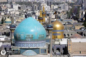 عزاداری شهادت امام رضا علیه السلام در حرم مطهر رضوی