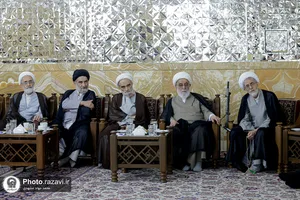 دیدار اساتید مدرسه تابستانی دارالعلم با تولیت آستان قدس رضوی