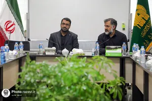 دیدار جمعی از فعالان مجازی با رئیس مرکز ارتباطات و رسانه آستان قدس رضوی