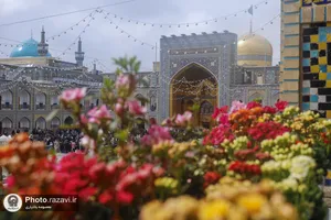 اولین چهارشنبه سال 1404 در حرم مطهر رضوی