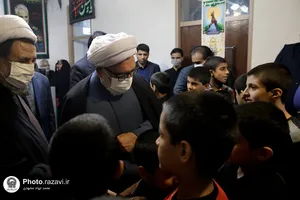 حضور تولیت آستان قدس در مرکز کودکان بهزیستی کرمان