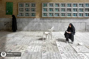 حضور تولیت آستان قدس رضوی در گلزار شهدای خواجه&zwnj;ربیع