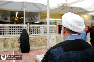 تشرف تولیت آستان قدس رضوی به حرم مطهر امیرالمومنین علیه&zwnj;السلام