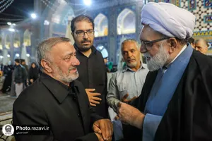 مجلس ترحیم مرحوم سیدجعفر ماهرخسار در حرم مطهر رضوی