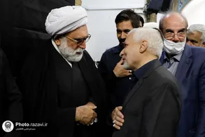مراسم عزاداری روز شهادت امام صادق(علیه&zwnj;السلام) در حرم مطهر رضوی