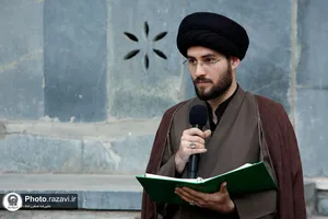 حضور تولیت آستان قدس رضوی در مدرسه دارالعلم
