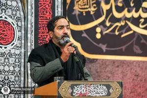 مراسم عزاداری روز تاسوعای حسینی در رواق امام خمینی(ره)