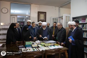 حضور تولیت آستان قدس رضوی در جمع طلاب مکتب نرجس