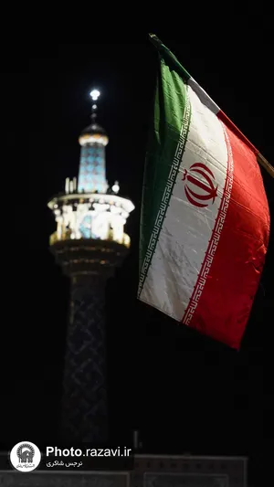 حال و هوای شب عید غدیر در حرم مطهر رضوی