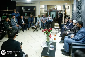 حضور مدیر عالی حرم مطهر امام رضا علیه&zwnj;السلام در دفتر رسانه&zwnj;های استان خراسان رضوی