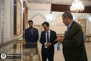 تشرف سرکنسول جدید پاکستان در مشهد به حرم مطهر رضوی