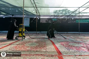 آماده سازی مواکب خدمت رسان در دهه آخر صفر