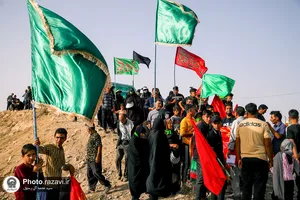زائران پیاده حضرت رضا علیه&zwnj;السلام - مسیر نیشابور